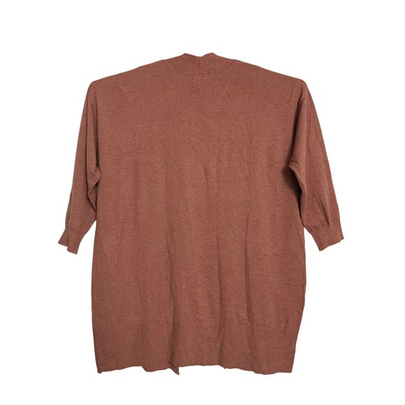 Ava & Viv Womens Plus Size Open Front Cardigan Sweater 3/4 Sleeve Size 2X 20-22 - Picture 4 of 14